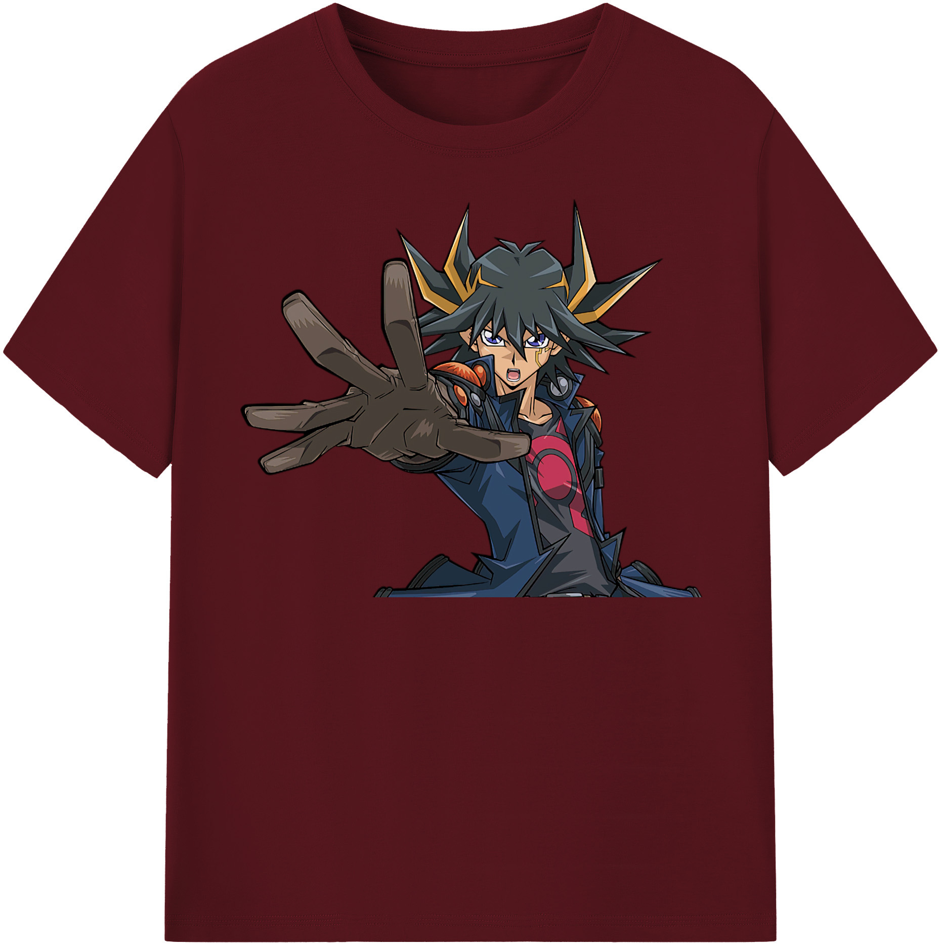 （画像用） 遊☆戯☆王 Yu-Gi-Oh! 綿100％半袖Tシャツ（フロントプリント）